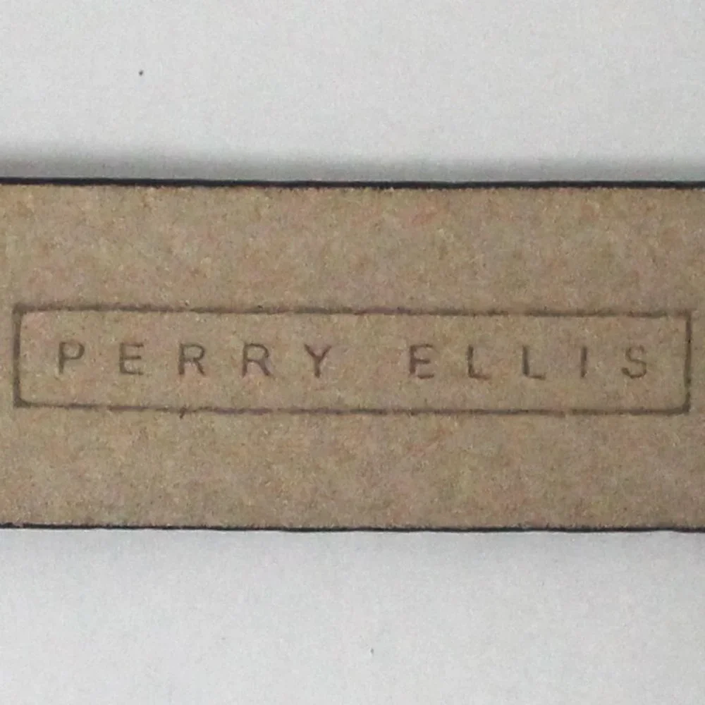 Perry Ellis Small Genuine Leather 7/8